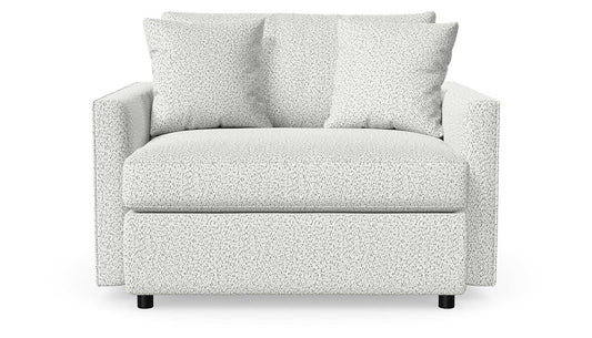 Bishop "Fluffy Riverock" Fabric Chair