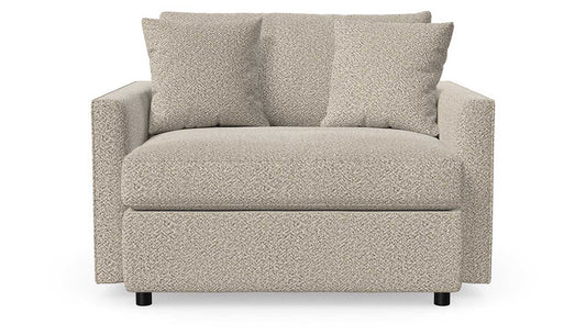 Bishop "Saddleback Camel" Fabric Chair