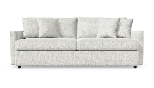 Bishop "Fluffy Riverock" Fabric Sofa