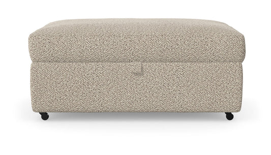 Bishop "Saddleback Camel" Fabric Ottoman