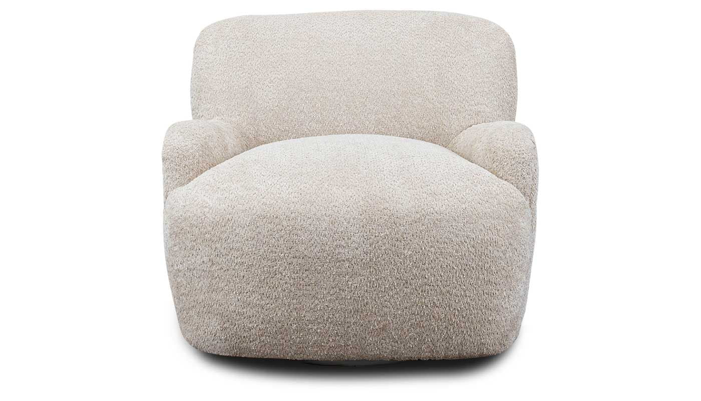 Oslo Camel Swivel Chair