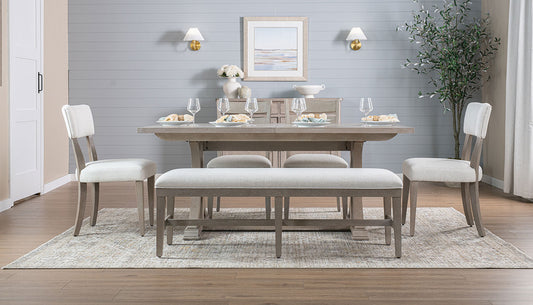 Candice Rectangle Dining Height Table & Chairs