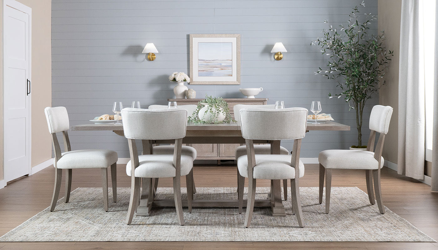 Candice Rectangle Dining Height Table & Chairs