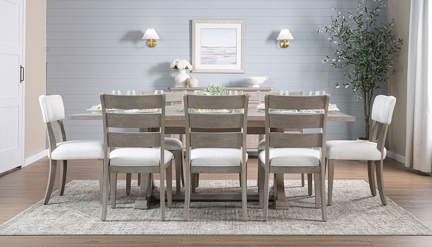 Candice Rectangle Dining Height Table & Chairs