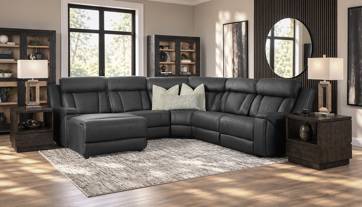 Chadwick Reclining Sectional with Chaise