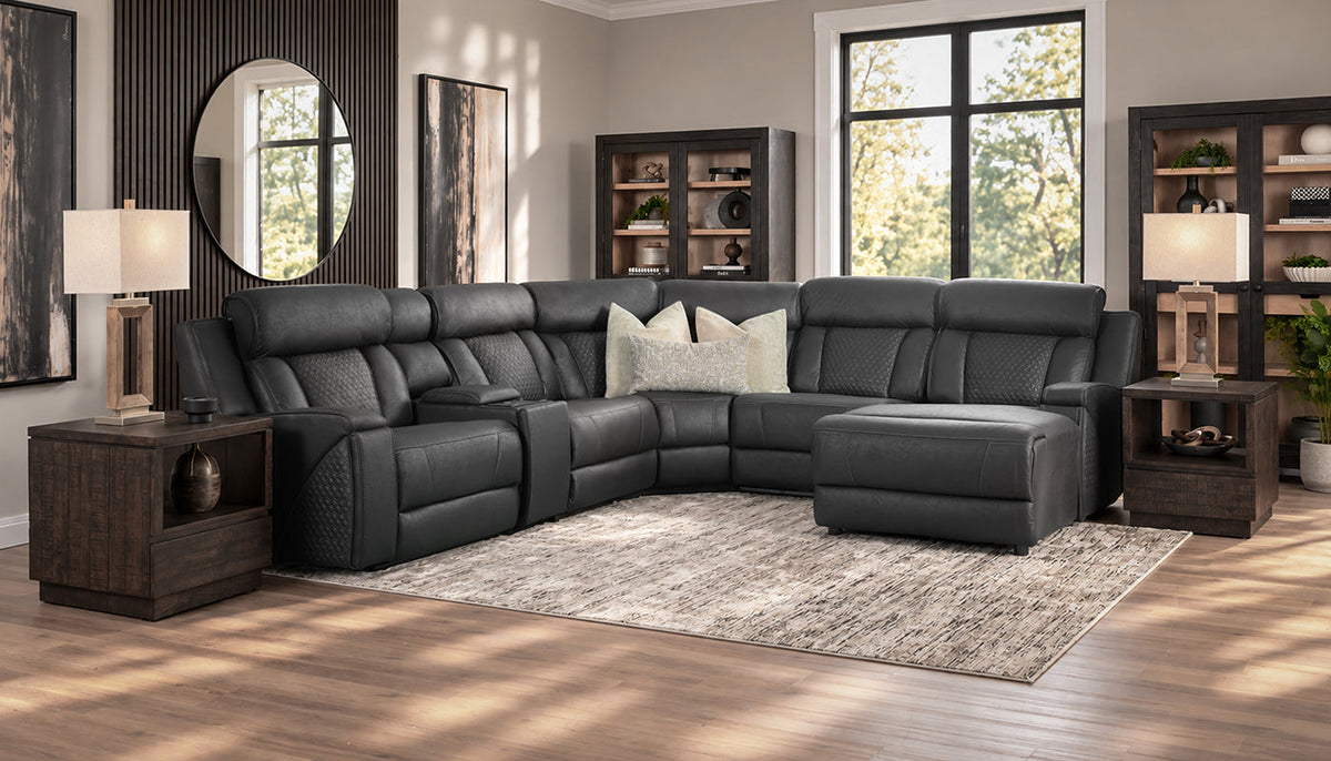 Chadwick Reclining Sectional with Chaise
