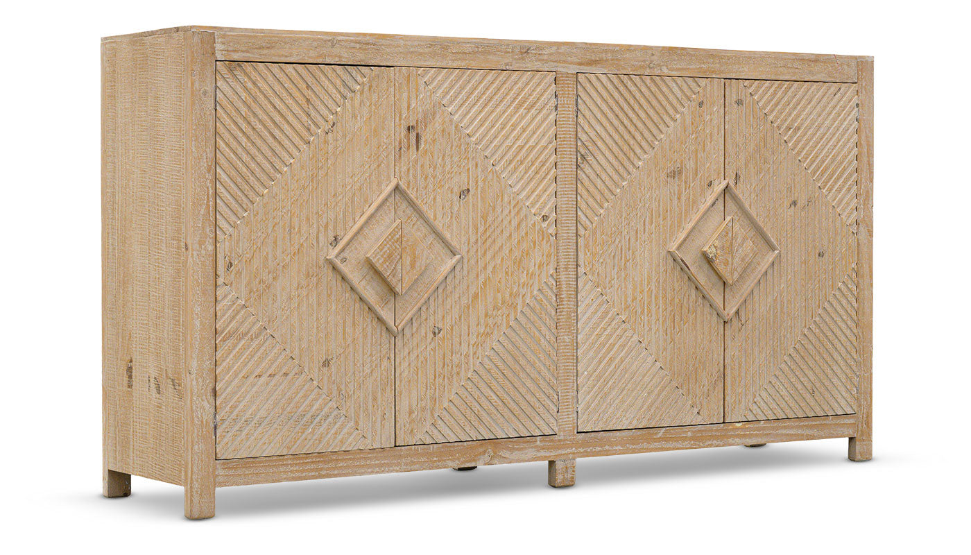 Chandler Cappuccino 4-Door Console