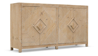 Chandler Cappuccino 4-Door Console