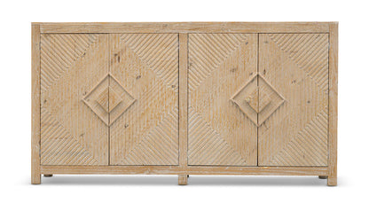 Chandler Cappuccino 4-Door Console
