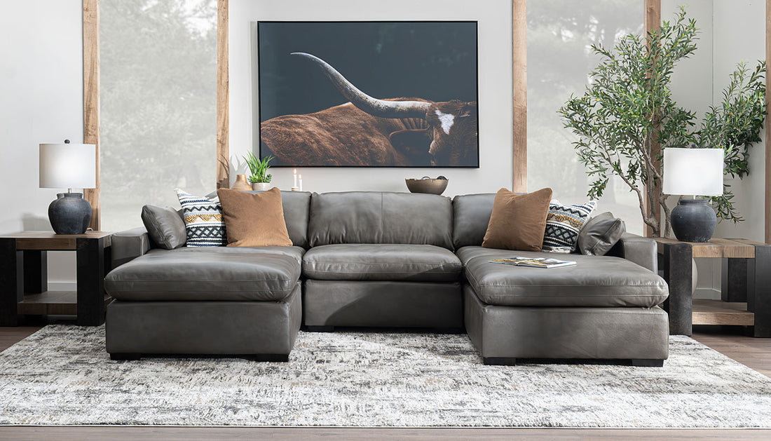 City Furniture Double Chaise Sectional