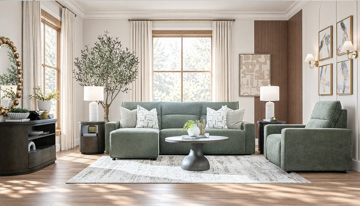 Cyclone Reclining Sofa with Chaise