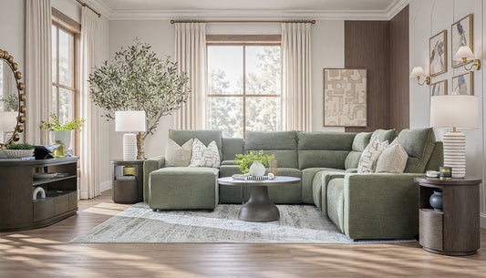 Cyclone Reclining Sectional with Chaise