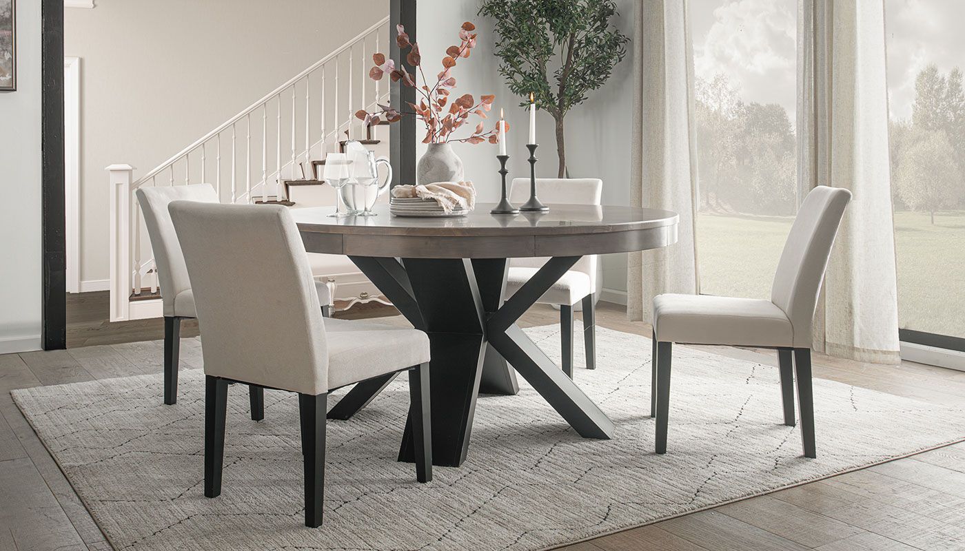 Navarro Round Dining Height Table Chairs