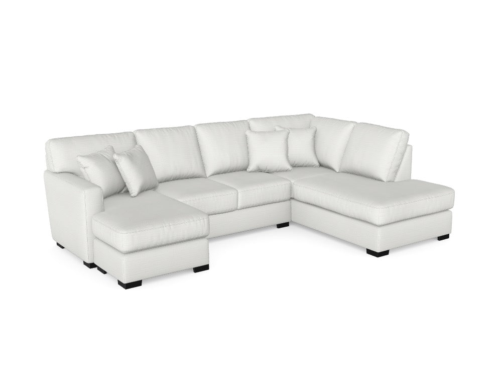 Dalhart Dual Chaise Sectional - Custom Design Ref: JU1L4K