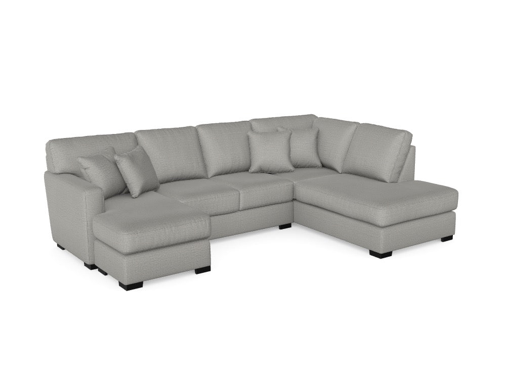 Dalhart Dual Chaise Sectional - Custom Design Ref: WZHNDS