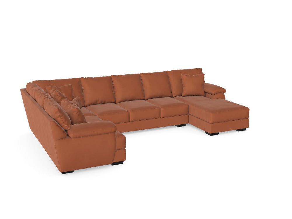 Davenport II Sleeper Sectional  - Custom Design Ref: DHDKNG