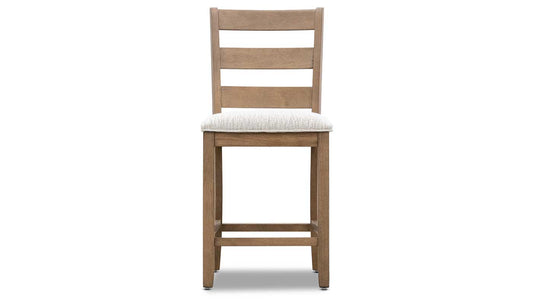Dahlia II Light Hickory Counter Height Side Chair with Performance Fabric