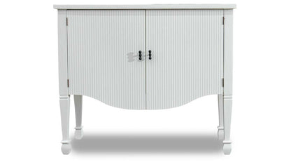 Danielle White Accent Cabinet