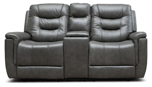 Daylight Grey Reclining Loveseat