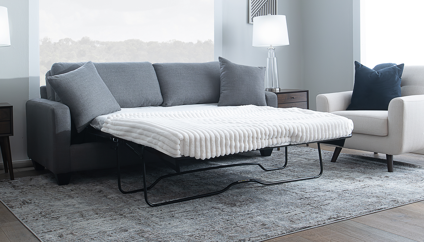 Delta Grey Sleeper Sofa
