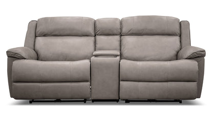 Easthill II Leather Reclining Loveseat