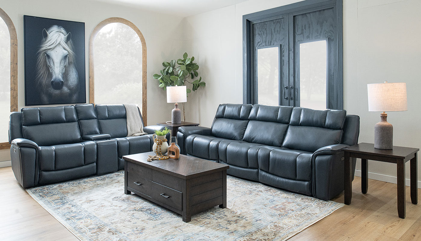 Encore II Reclining Sofa & Loveseat – Home Zone Furniture