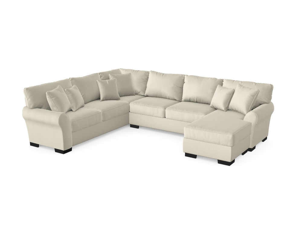 Heath Sectional with Chaise - Custom Design Ref: SLKLWA