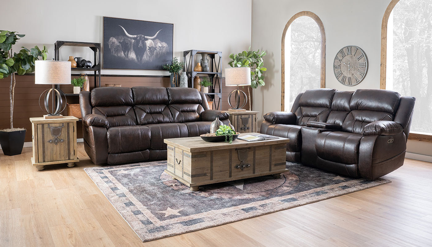 Houston II Reclining Sofa & Loveseat