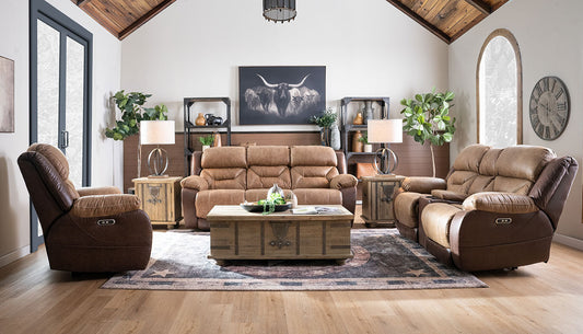Houston Reclining Sofa & Loveseat
