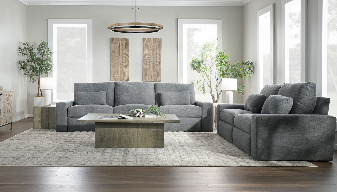 Huggy Reclining Sofa & Loveseat