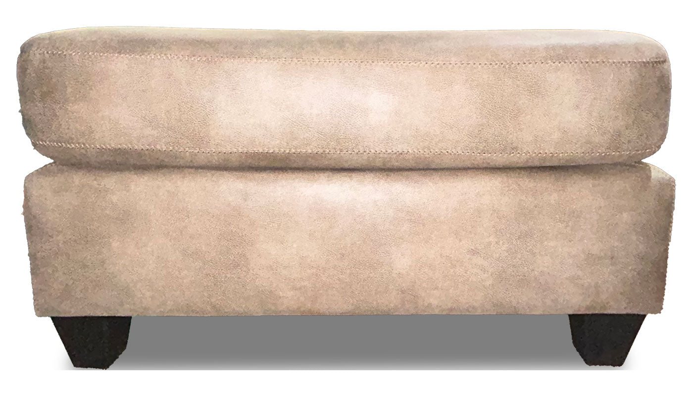 Corinth Suede Ottoman