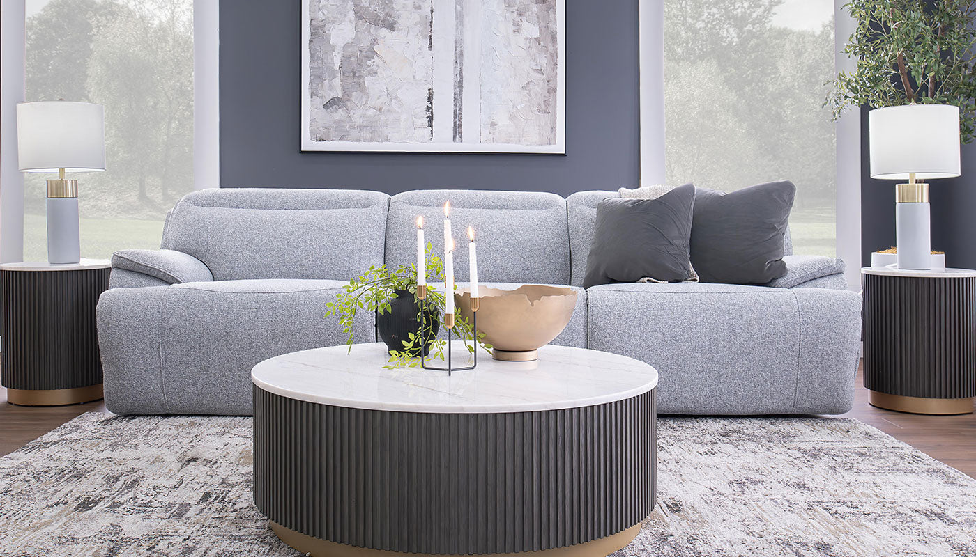 Ibiza IV Fabric Reclining Sofa