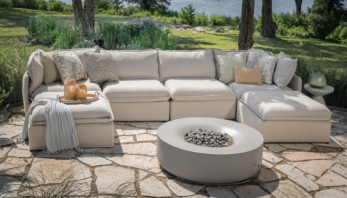 Inside Out Dual Chaise Sectional