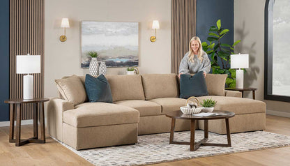 Ivy Trundle Dual Chaise Sectional