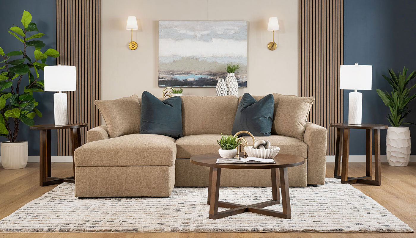 Ivy Trundle Sofa with Chaise
