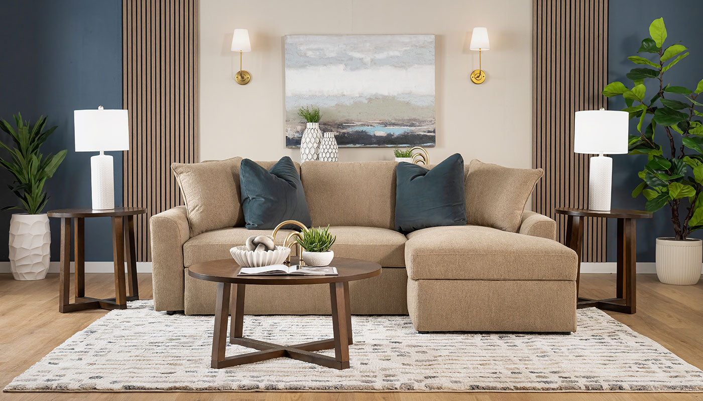 Ivy Trundle Sofa with Chaise