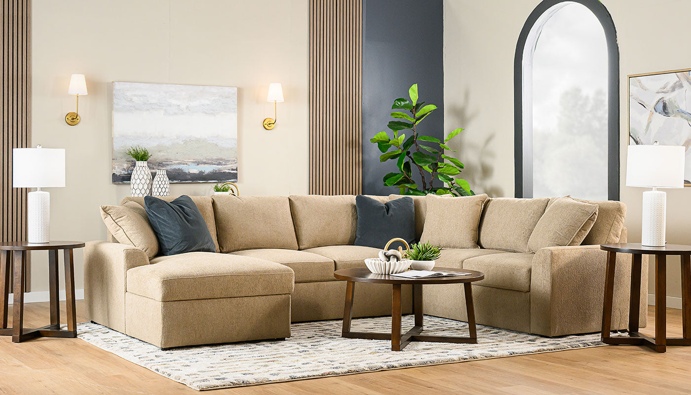 Ivy Trundle Sectional with Chaise