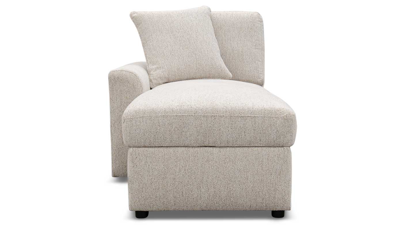 Ivy Left Arm Facing Storage Chaise