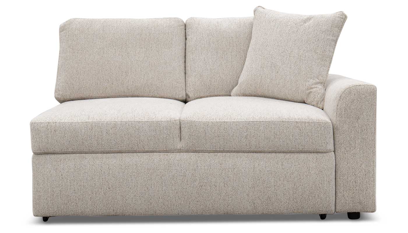Ivy Right Arm Facing Loveseat with Trundle Sleeper
