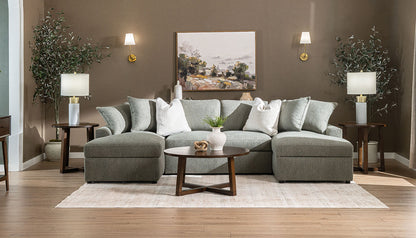 Ivy Trundle Dual Chaise Sectional