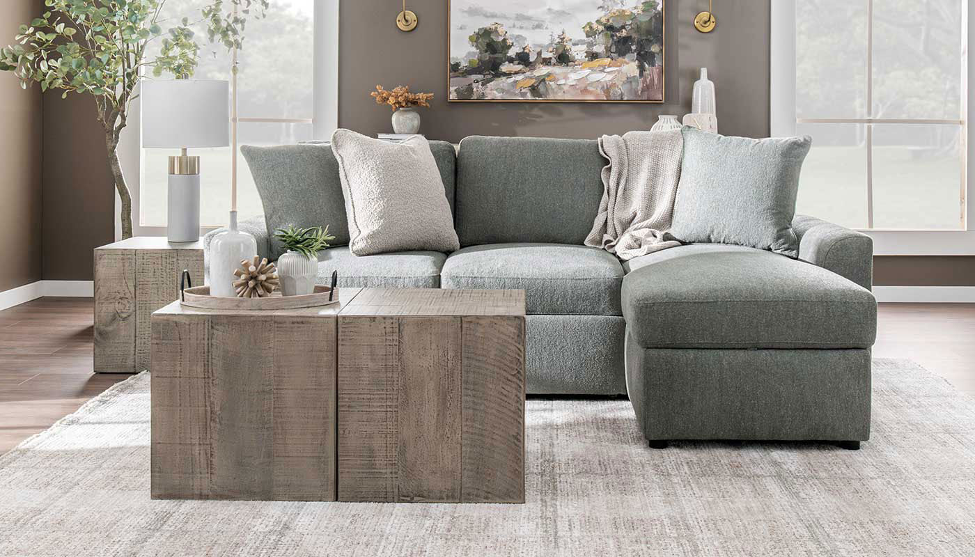 Ivy Trundle Sofa with Chaise