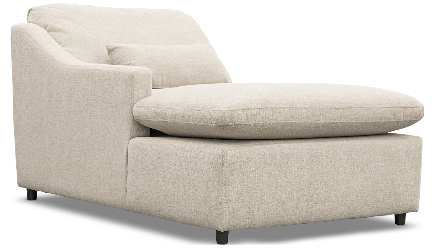 Jacqueline Fabric Left Arm Facing Chaise