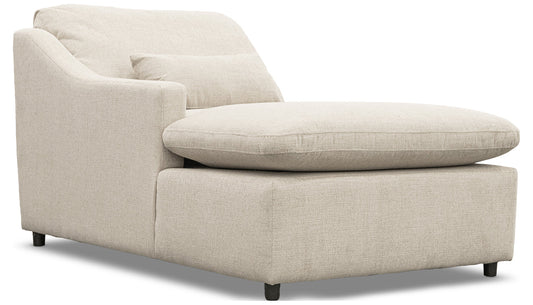 Jacqueline Fabric Left Arm Facing Chaise