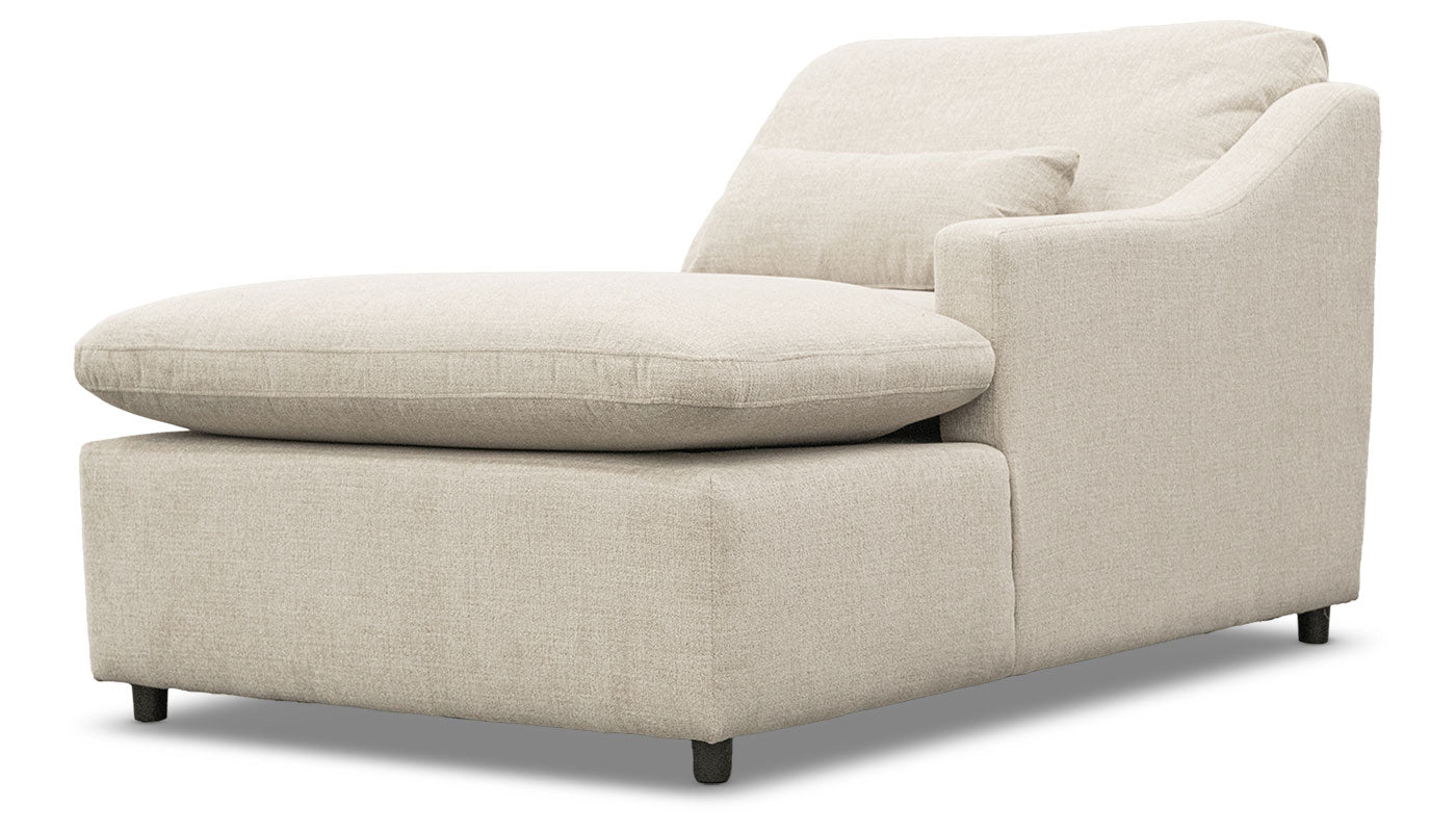 Jacqueline Fabric Right Arm Facing Chaise