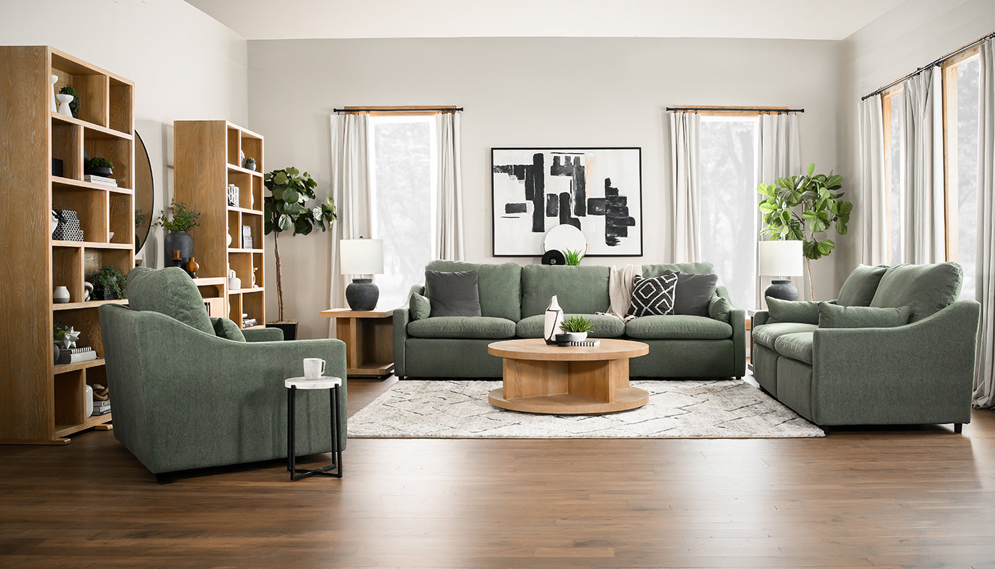 Jacqueline Reclining Sofa & Loveseat