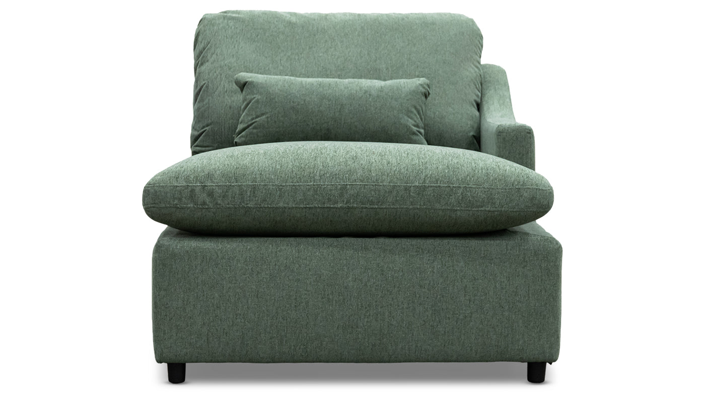 Jacqueline Fabric Right Arm Facing Chaise