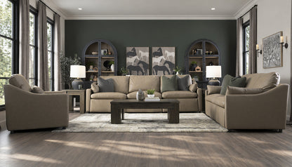 Jacqueline Leather Reclining Sofa & Loveseat