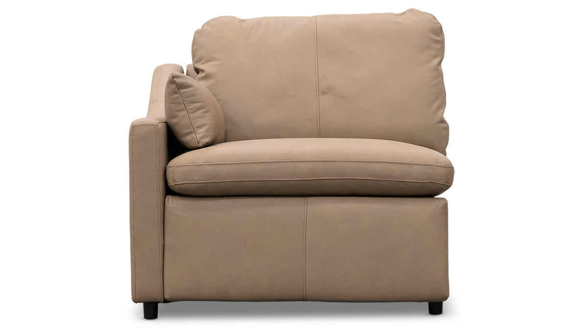 Jacqueline Leather Left Arm Facing Recliner