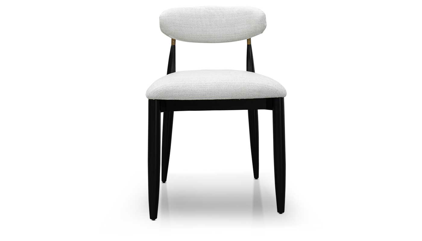 Jagger Armless Black Frame Dining Height Chair