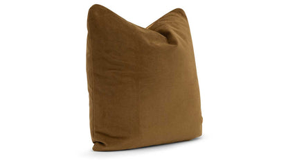 Jasper Cognac Velvet Accent Pillow